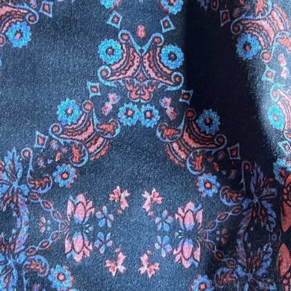 7 for all mankind floral Print Mid-Rise Tribal-Print Skinny Jeans 27 - Picture 17 of 17